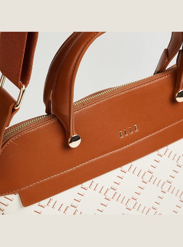 ELLE Printed Laptop Bag
