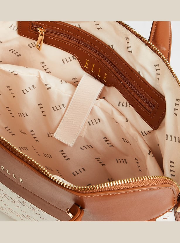 ELLE Printed Laptop Bag