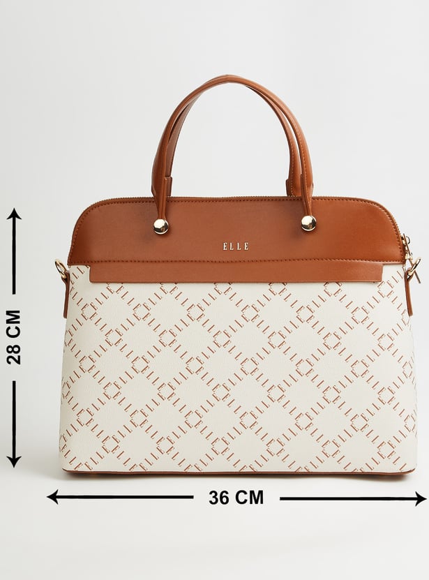 ELLE Printed Laptop Bag