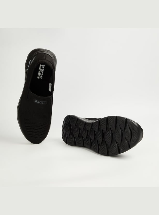 SKECHERS Go Walk Flex Textured Slip-On Sports Shoes