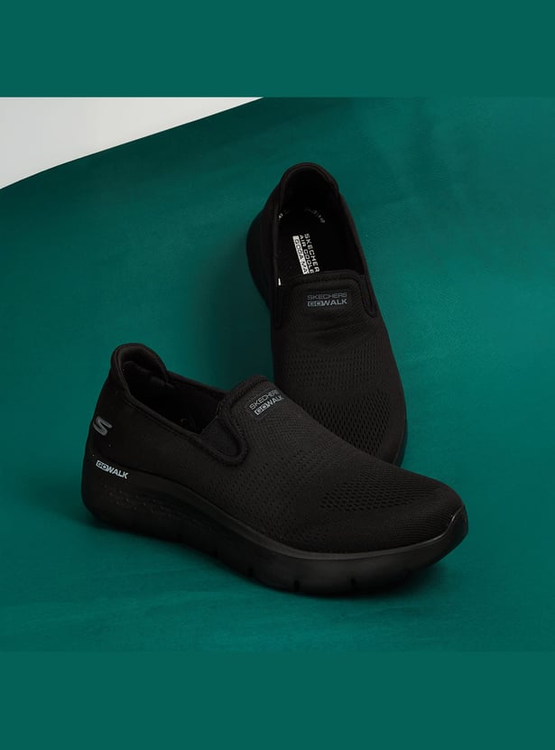 SKECHERS Go Walk Flex Textured Slip-On Sports Shoes