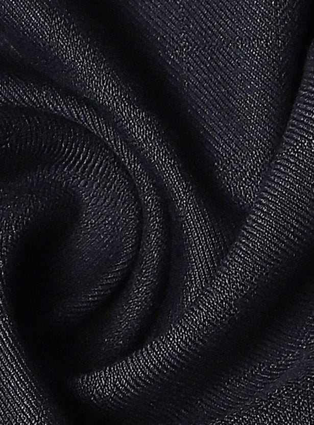 VAN HEUSEN Solid Slim Straight Formal Trousers