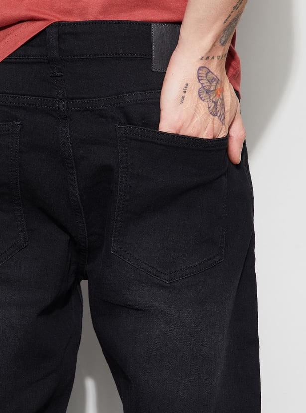 DENIMIZE Washed Regular Straight Jeans