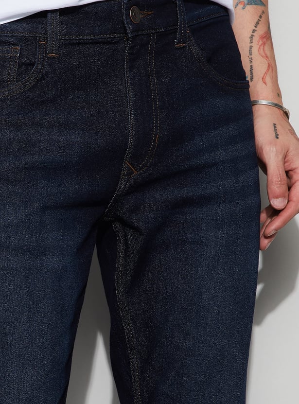 DENIMIZE Washed Slim Tapered Jeans