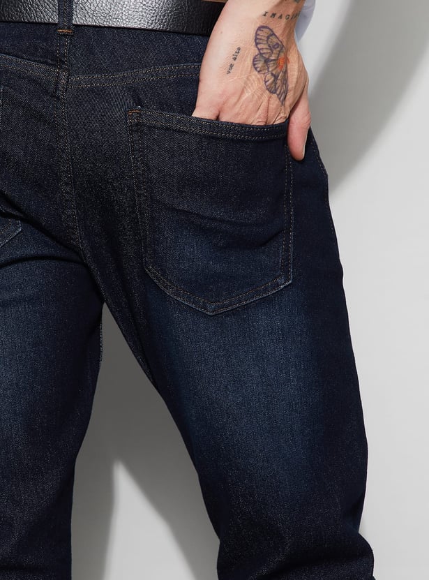 DENIMIZE Washed Slim Tapered Jeans