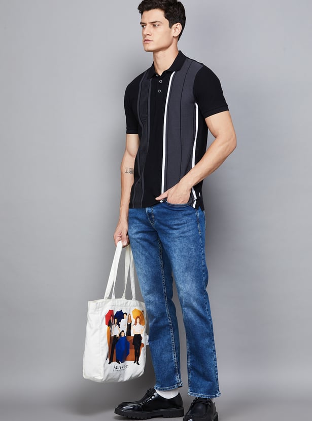 SPYKAR Washed Comfort Fit Jeans