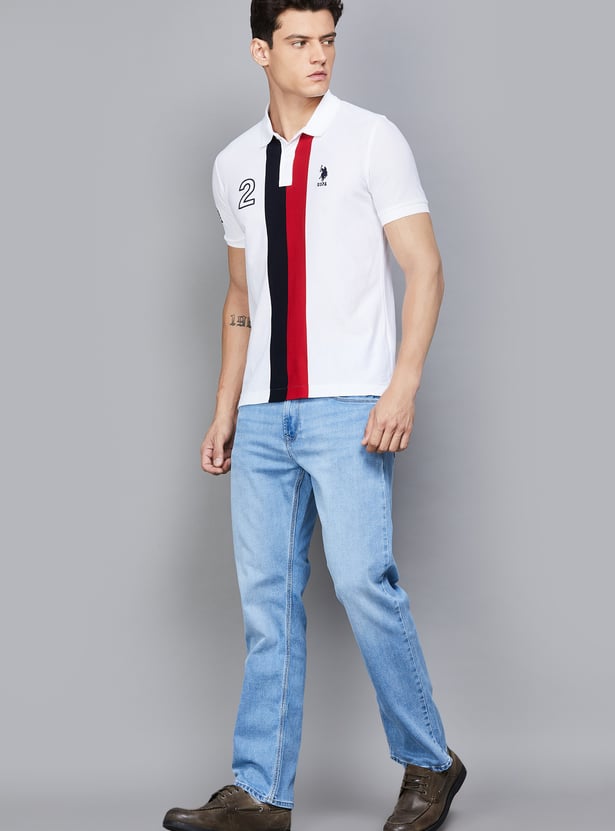 SPYKAR Washed Regular Straight Jeans