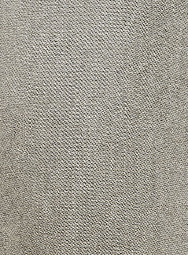 SPYKAR Washed Slim Straight Jeans