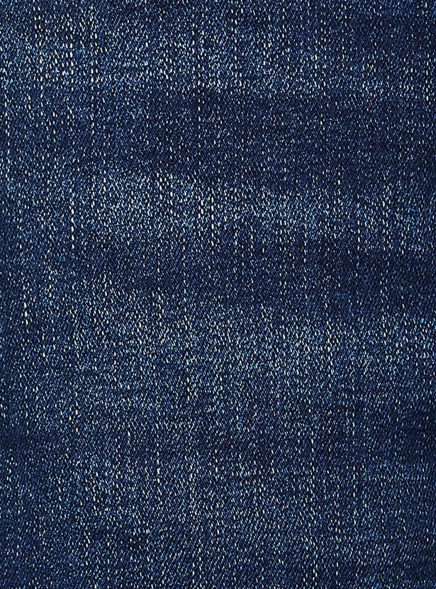 SPYKAR Distressed Slim Tapered Jeans