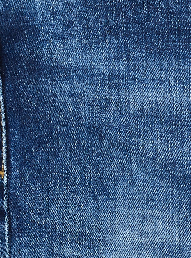 SPYKAR Washed Kano Jeans (Slim Tapered)