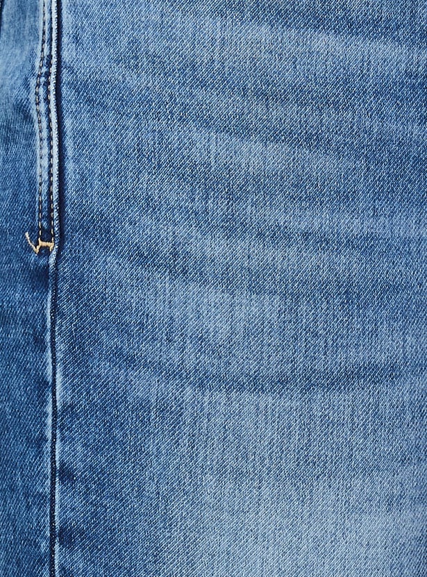 SPYKAR Whiskered Super Skinny Jeans