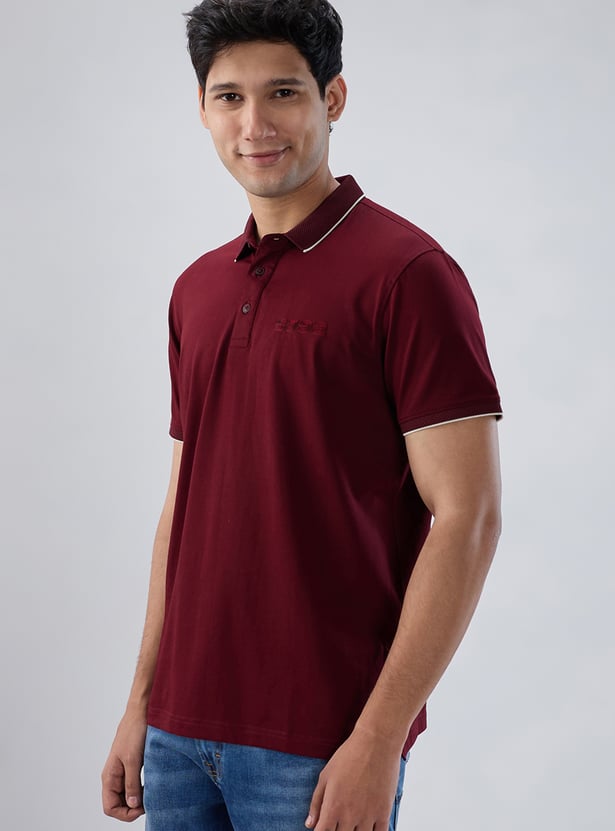 SPYKAR Solid Polo T-shirt