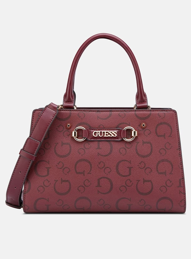 GUESS Monogram Handheld Bag