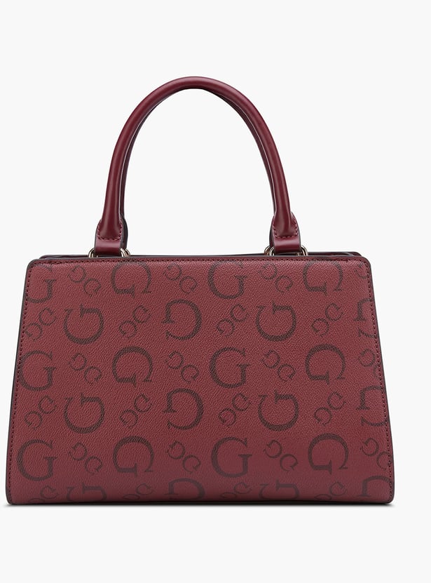 GUESS Monogram Handheld Bag