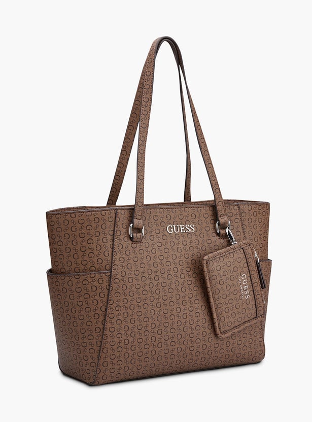 GUESS Monogram Shoulder Bag
