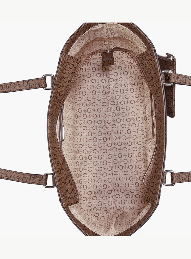 GUESS Monogram Shoulder Bag