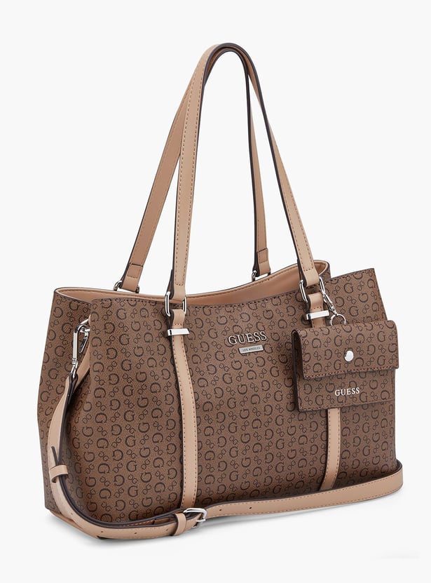 GUESS Monogram Shoulder Bag