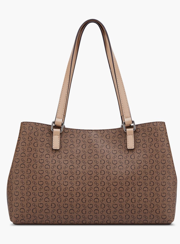GUESS Monogram Shoulder Bag