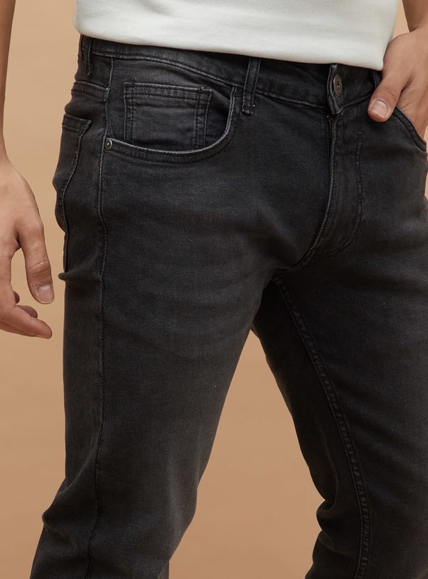 FORCA Washed Skinny Fit Jeans
