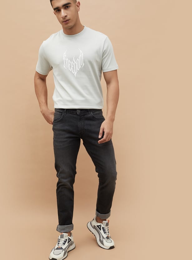 FORCA Washed Skinny Fit Jeans