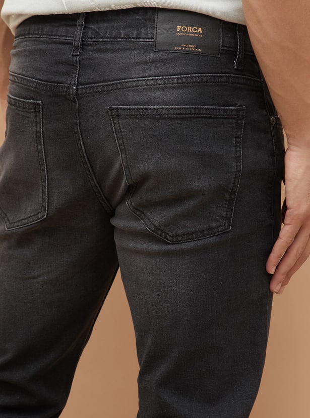 FORCA Washed Skinny Fit Jeans