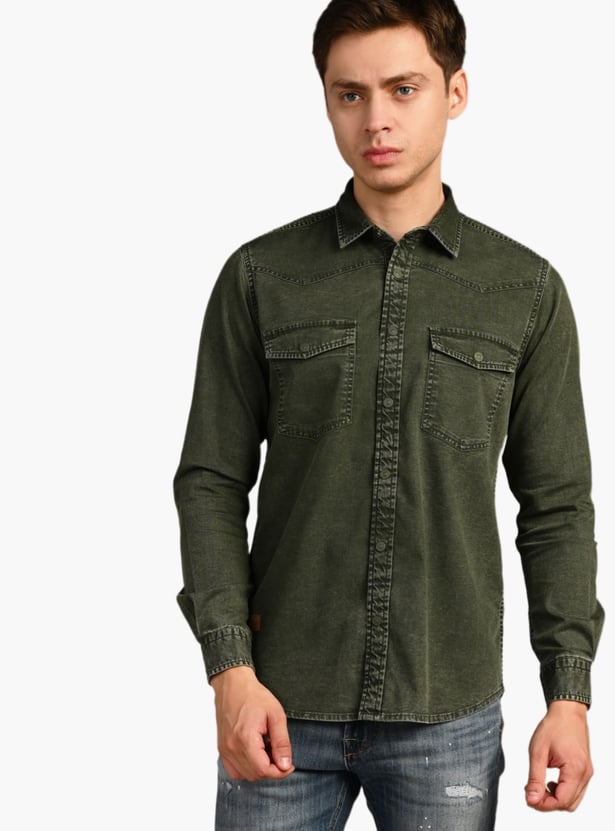 KILLER Solid Regular Fit Shirt