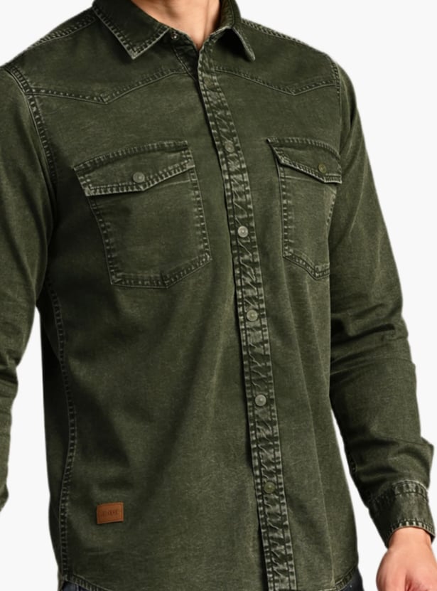 KILLER Solid Regular Fit Shirt