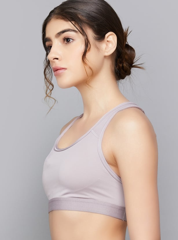 AMANTE Activewear Non Padded Non Wired Sports Bra