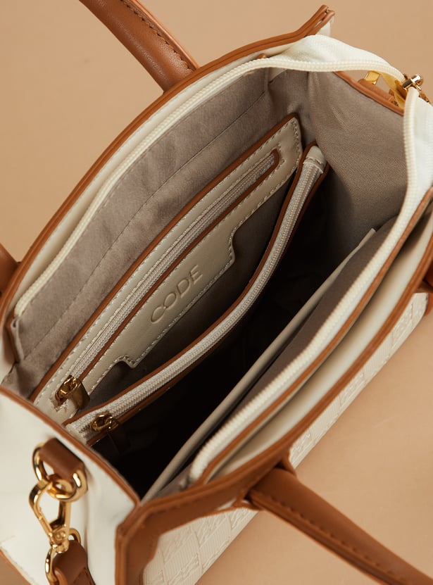 CODE Textured Handheld Bag