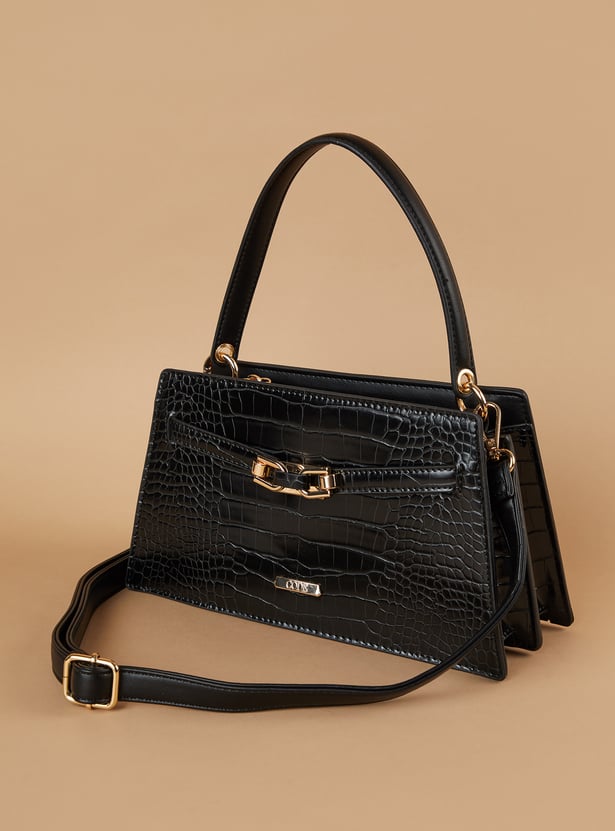 CODE Textured Handheld Bag