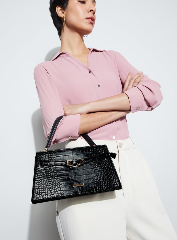CODE Textured Handheld Bag
