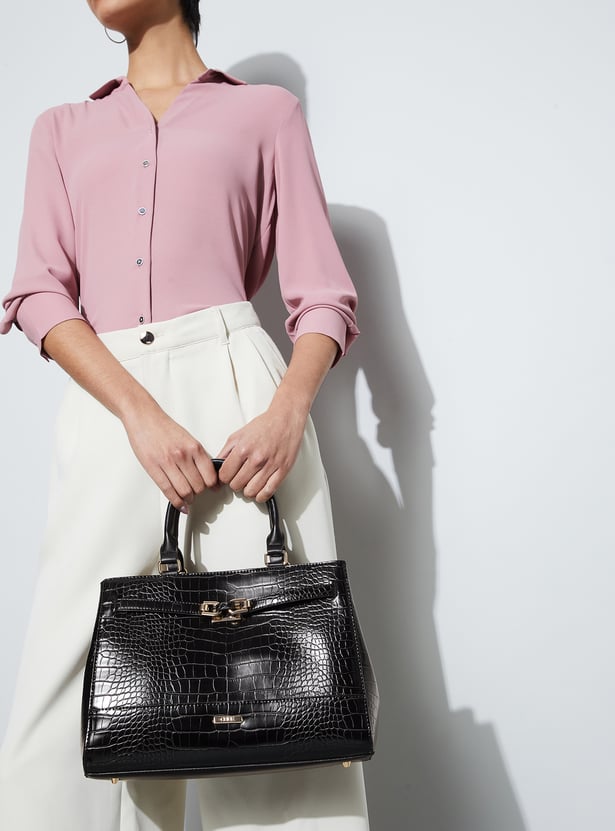 CODE Textured Handheld Bag