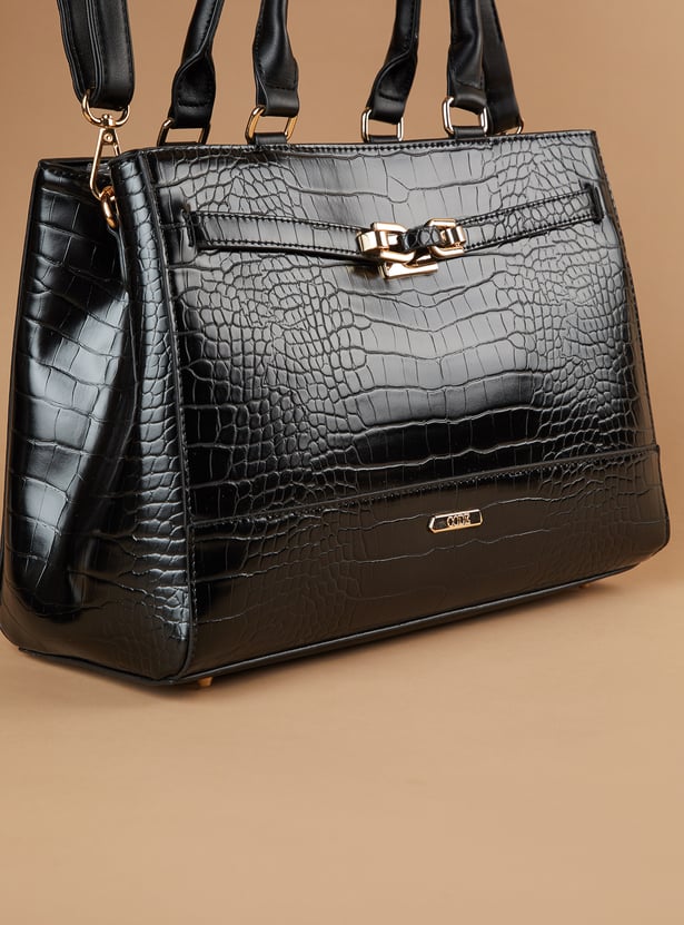 CODE Textured Handheld Bag