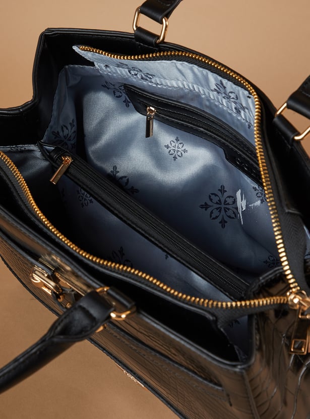 CODE Textured Handheld Bag