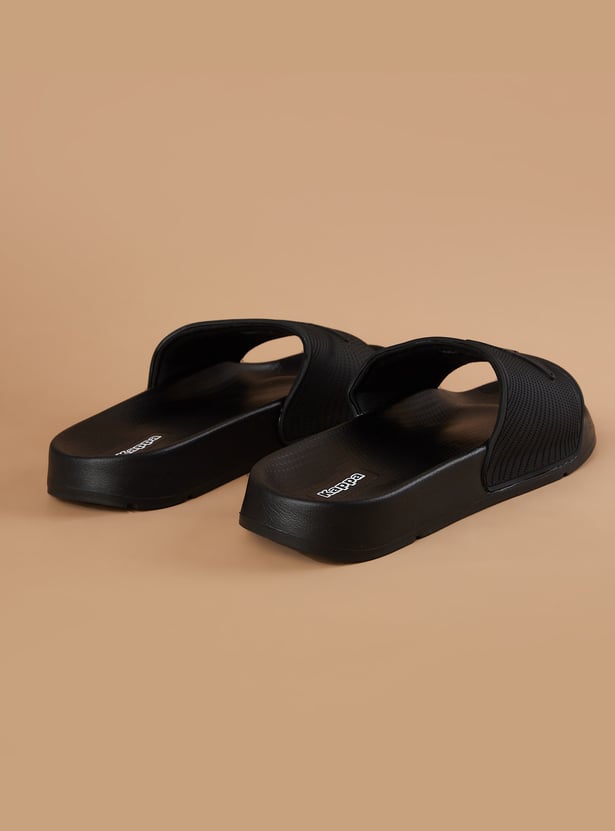 KAPPA Logo Embossed Sliders