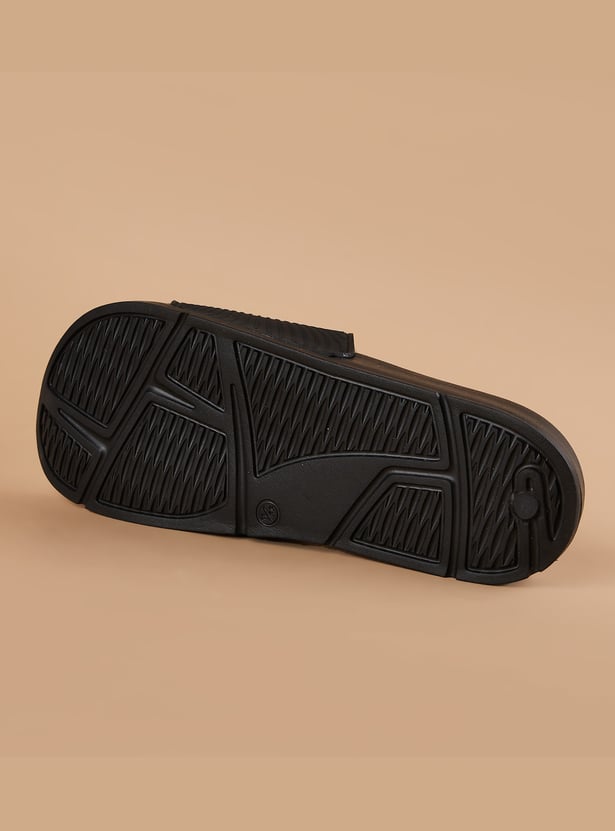 KAPPA Logo Embossed Sliders