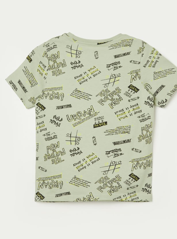 FAME FOREVER Boys Printed T-shirt