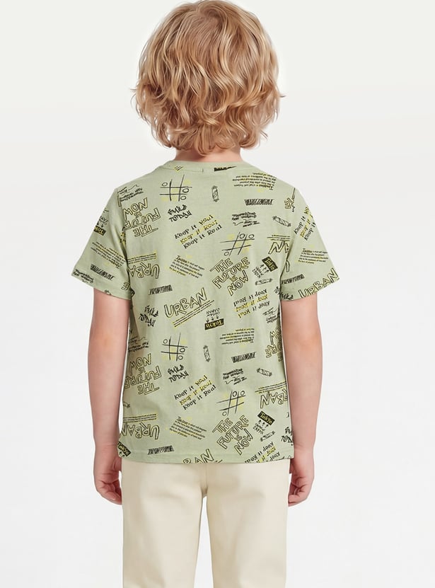 FAME FOREVER Boys Printed T-shirt