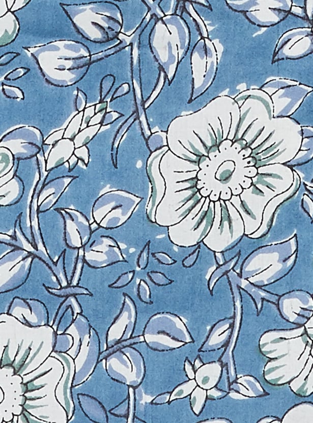 MELANGE Floral Print Straight Kurta