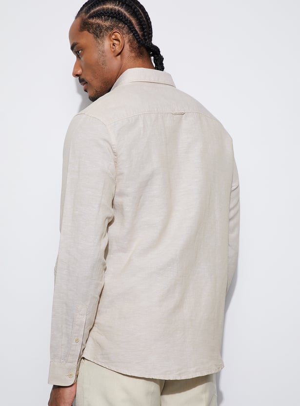 CODE Solid Regular Fit Shirt