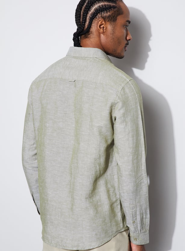 CODE Solid Regular Fit Shirt
