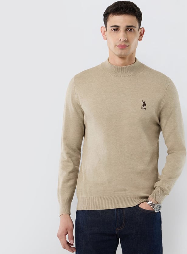 US POLO ASSN Solid Sweater