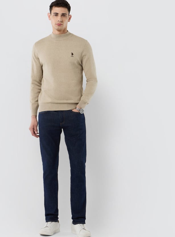 US POLO ASSN Solid Sweater