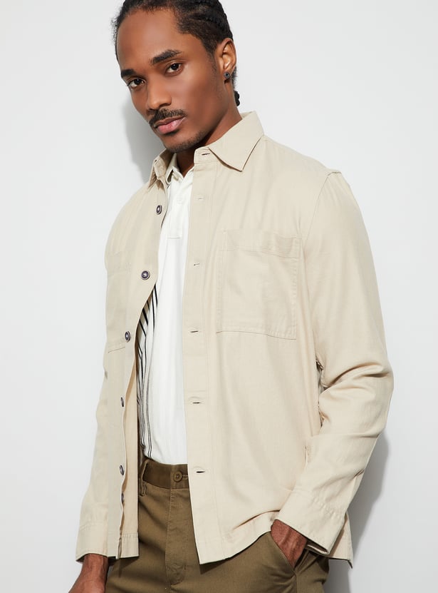 CODE UNWIND Solid Shacket