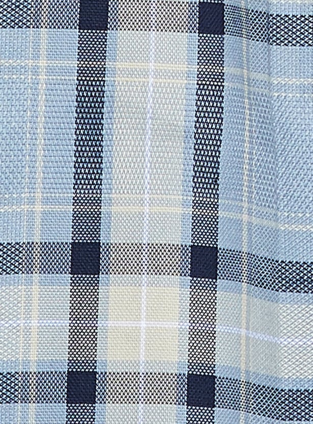CODE Checked Regular Fit Shirt