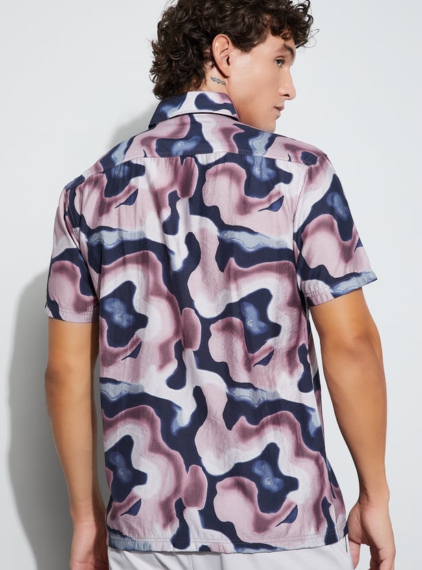 CODE UNWIND Printed Regular Fit Shirt