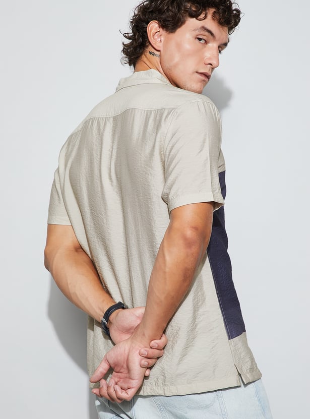 CODE Printed Regular Fit Shirt
