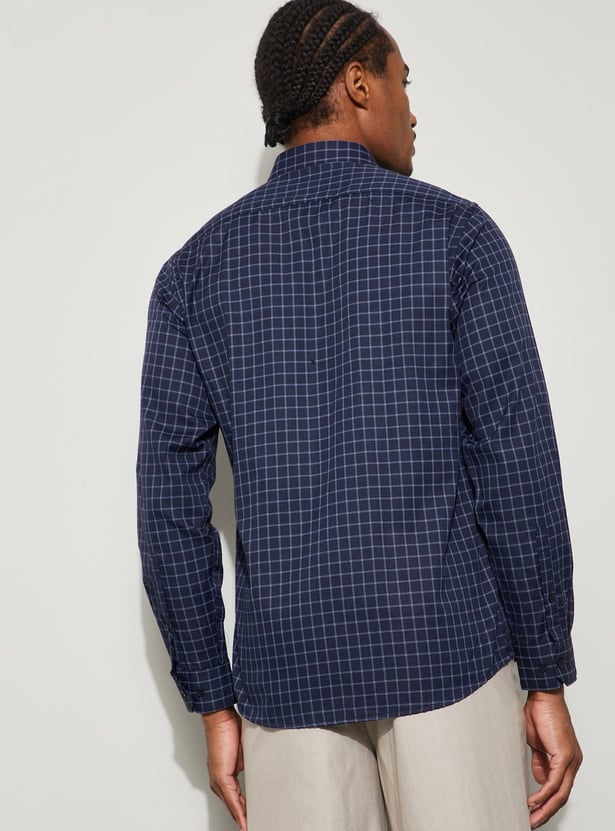 CODE Checked Regular Fit Formal Shirt