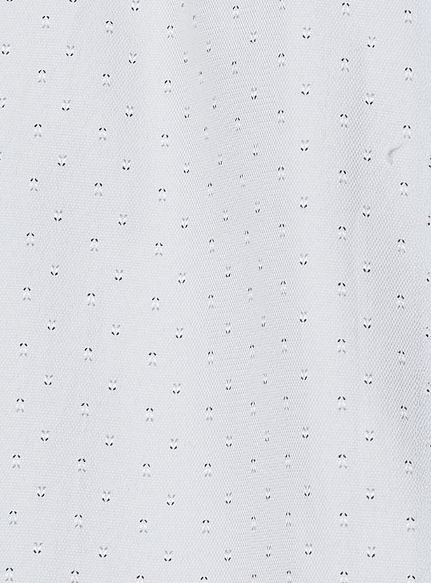 CODE Printed Slim Fit Formal Shirt