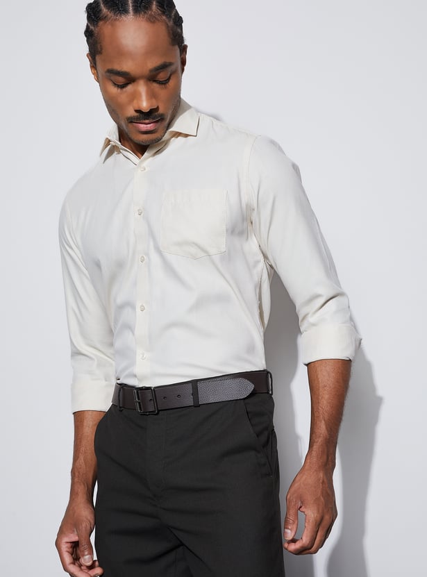 CODE Striped Slim Fit Formal Shirt